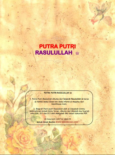 Putra Putri Rasulullah